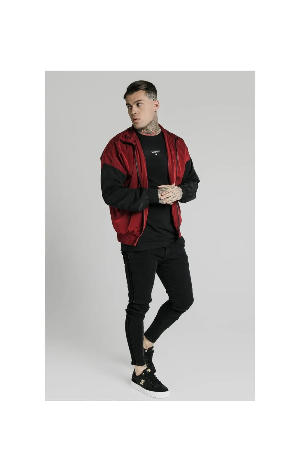SikSilk Windrunner – Red & Black sold by Siksilk product image thumbnail 5