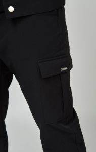 Black Utility Cargo Jogger sold by Siksilk