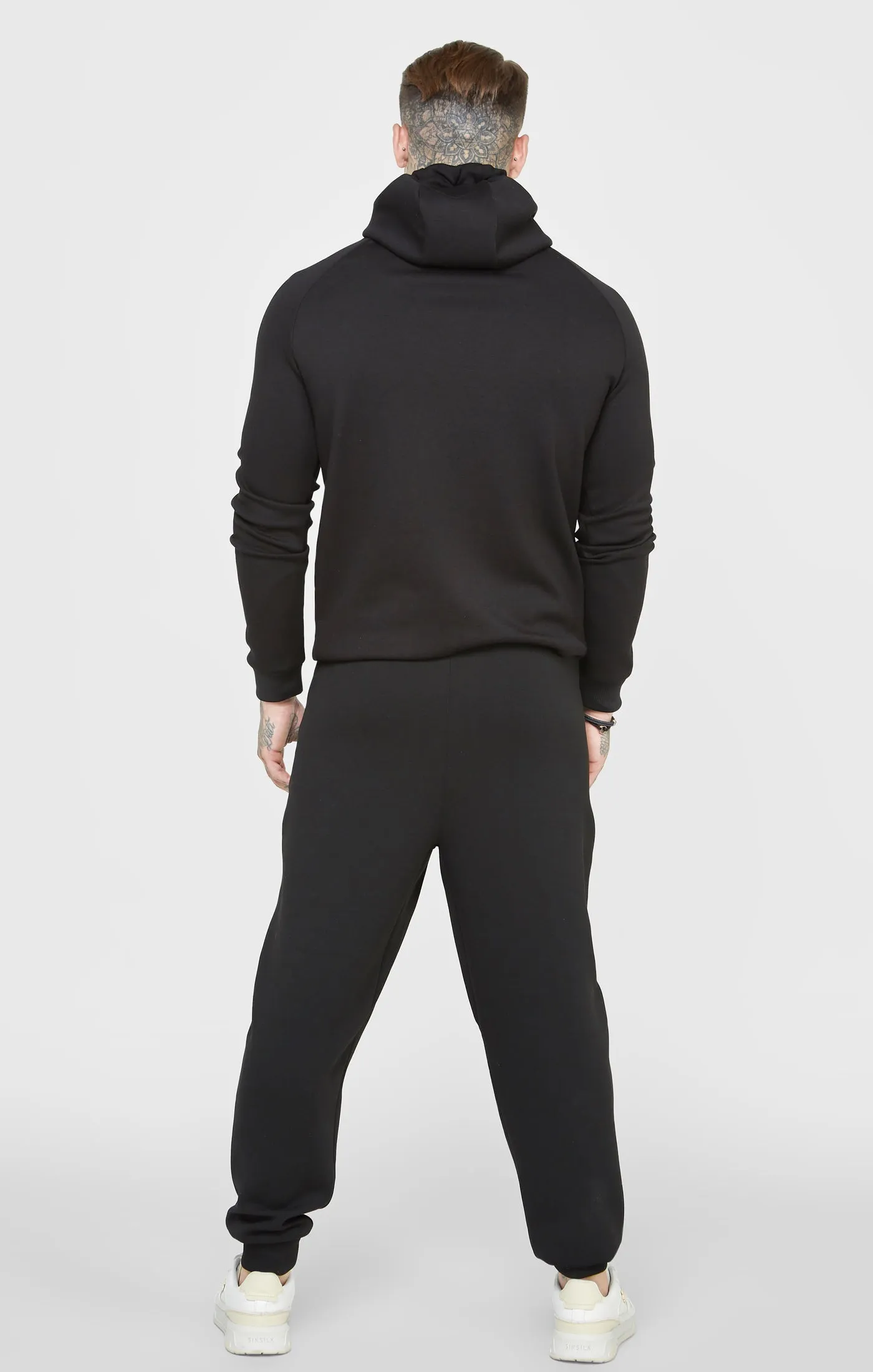 Black Sports Hoodie sold by Siksilk product image thumbnail 5