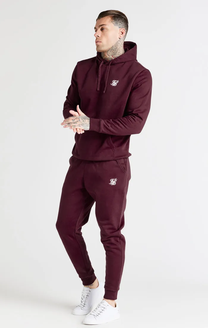 Burgundy Essential Overhead Hoodie sold by Siksilk product image thumbnail 4