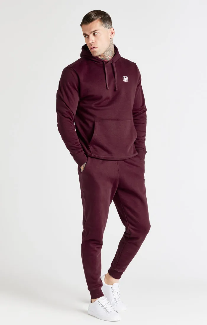 Burgundy Essential Overhead Hoodie sold by Siksilk product image thumbnail 3