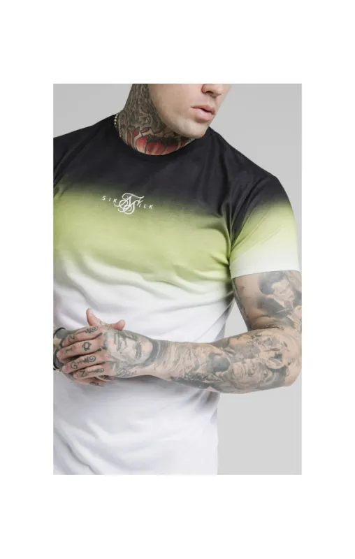 SikSilk High Fade Tee – Tri Neon sold by Siksilk
