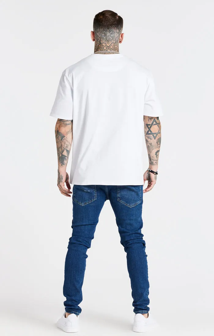 White Oversized T-Shirt sold by Siksilk product image thumbnail 5