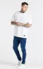 White Oversized T-Shirt sold by Siksilk