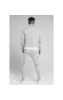 SikSilk Dual Stripe Cargo Pant - Grey & White sold by Siksilk