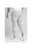 SikSilk Dual Stripe Cargo Pant - Grey & White sold by Siksilk