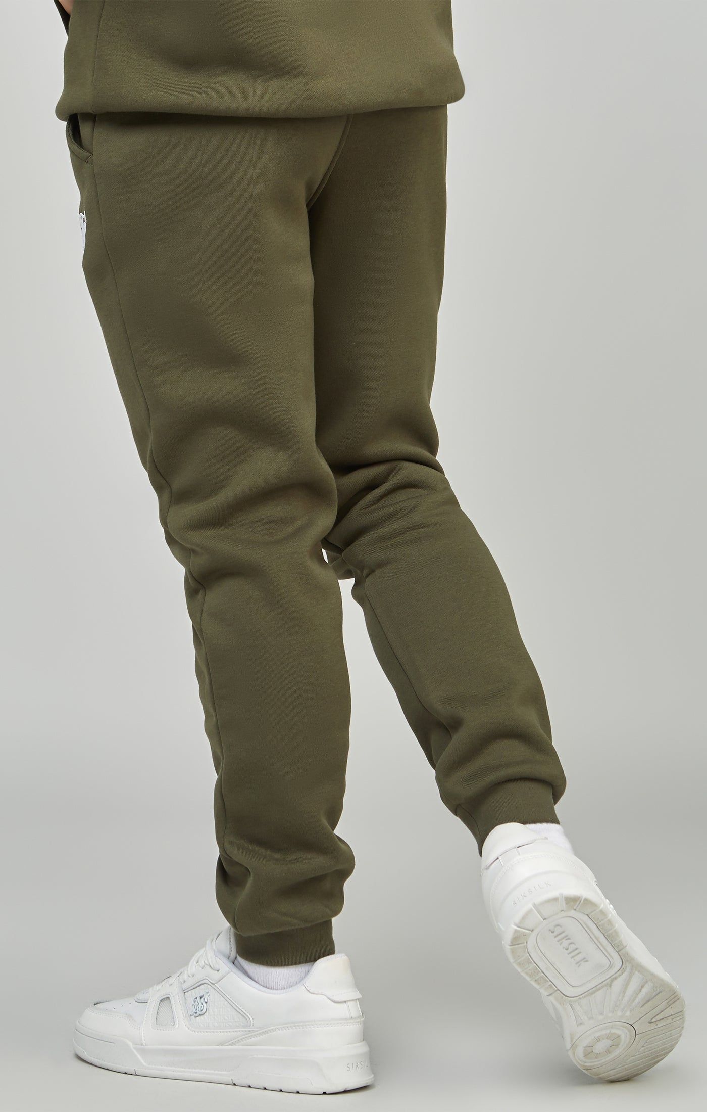 Boys Khaki Essentials Jogger sold by Siksilk product image thumbnail 4