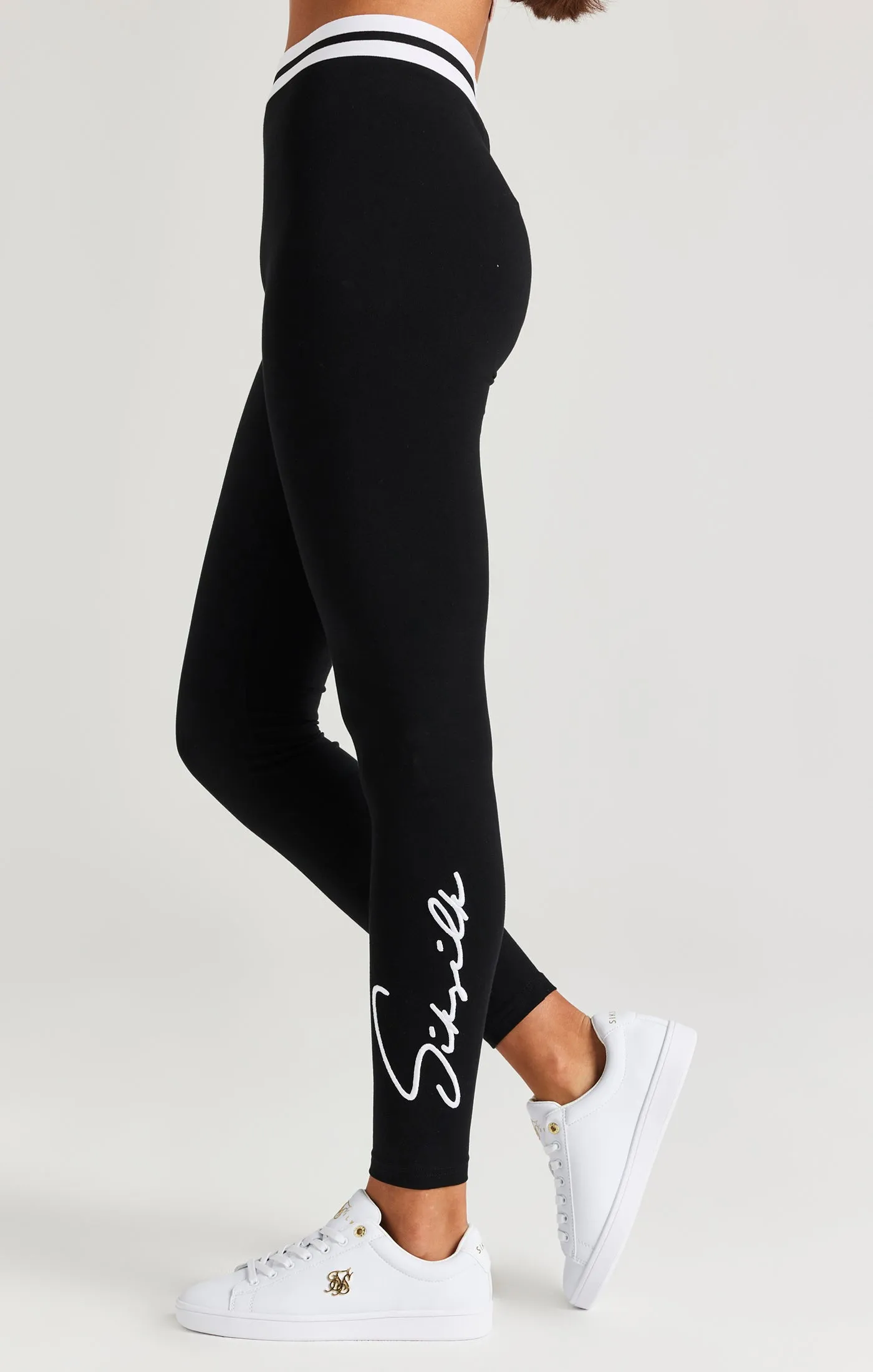 SikSilk Signature Leggings - Black sold by Siksilk product image thumbnail 2