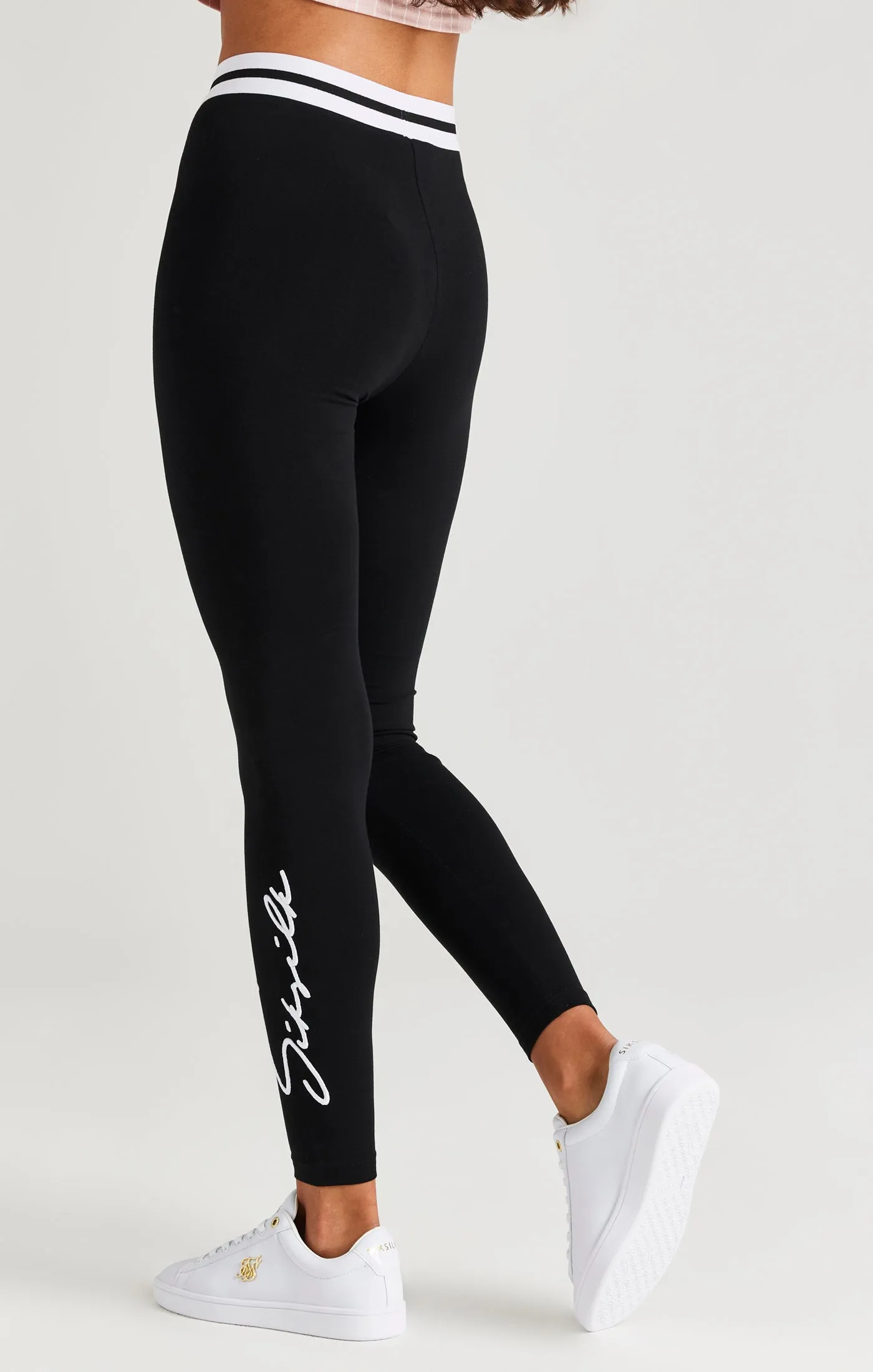 SikSilk Signature Leggings - Black sold by Siksilk product image thumbnail 4