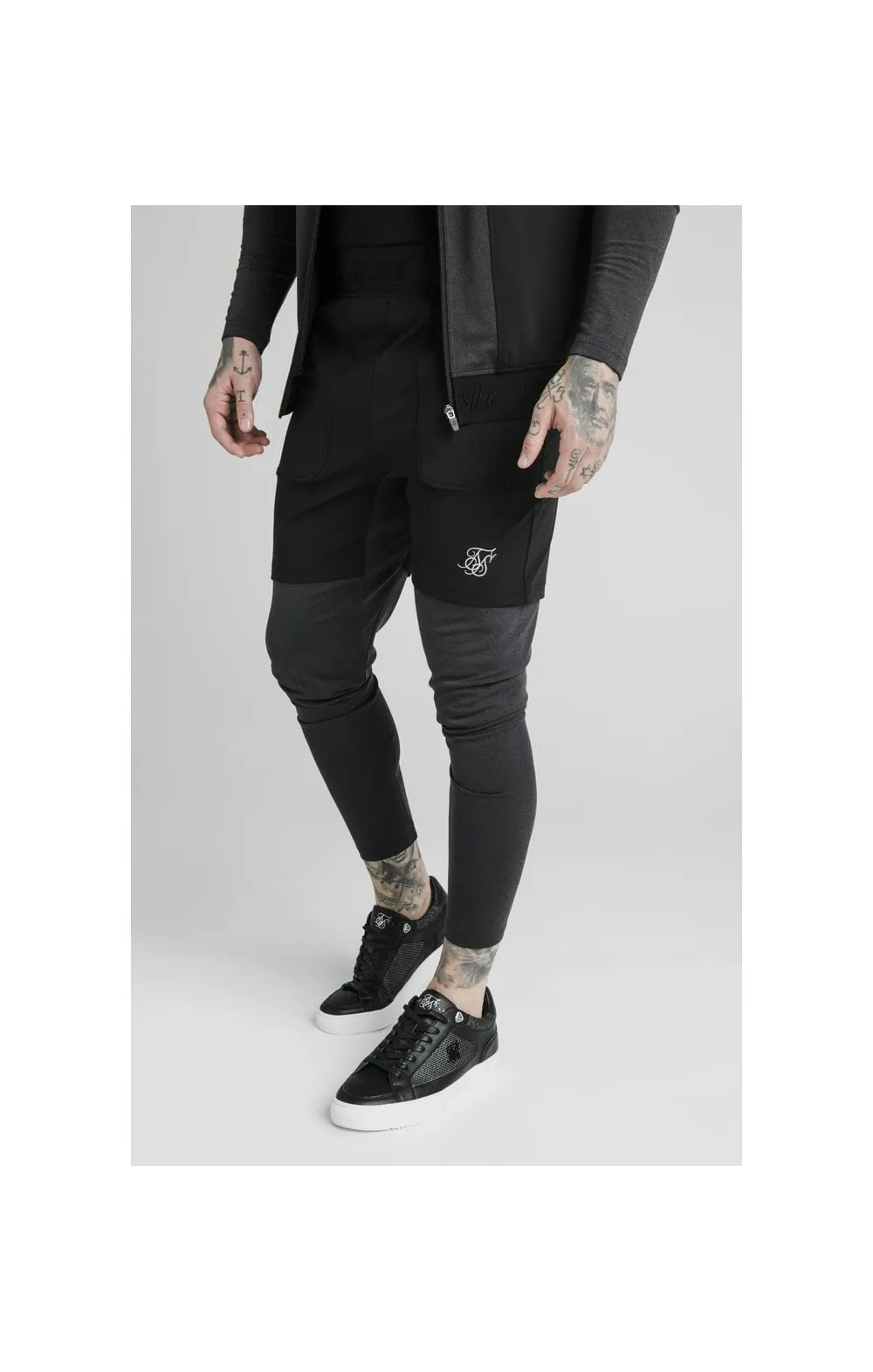 SikSilk Advanced Tech Track Pants - Black sold by Siksilk product image thumbnail 3