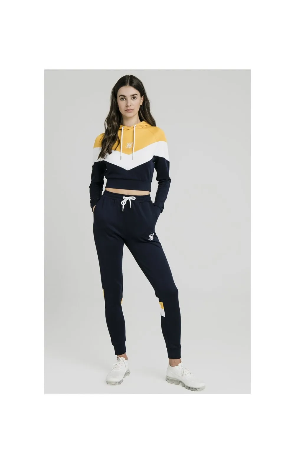 SikSilk Retro Sports Track Pants - Peacoat sold by Siksilk product image thumbnail 4