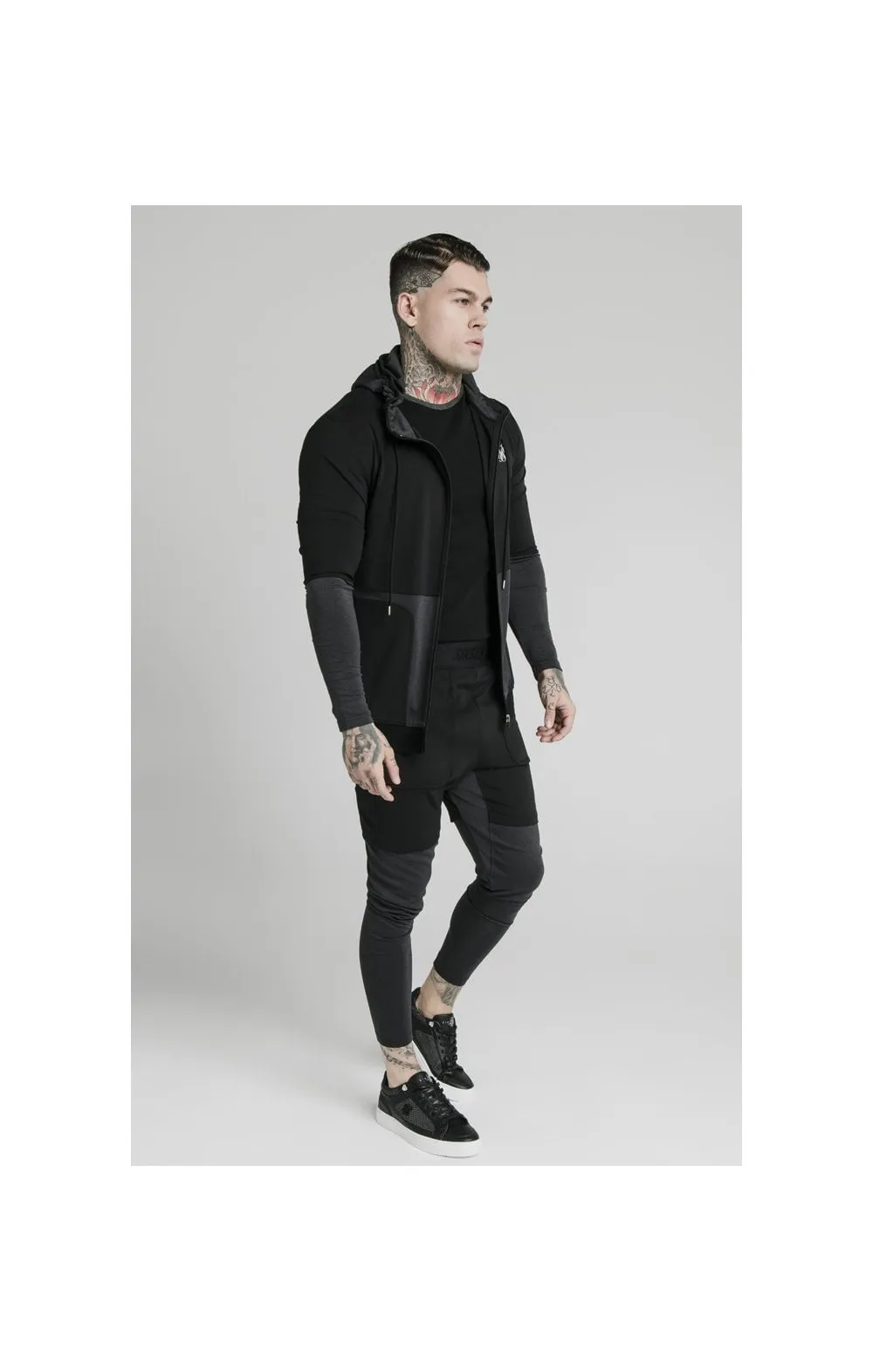 SikSilk Advanced Tech Track Pants - Black sold by Siksilk product image thumbnail 4
