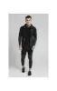SikSilk Advanced Tech Track Pants - Black sold by Siksilk