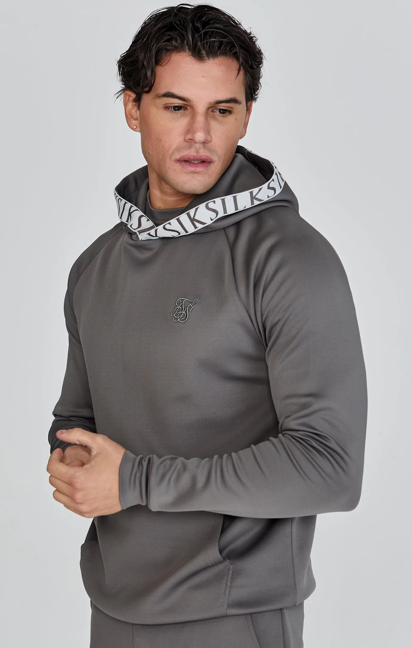 Grey Dynamic Hoodie sold by Siksilk
