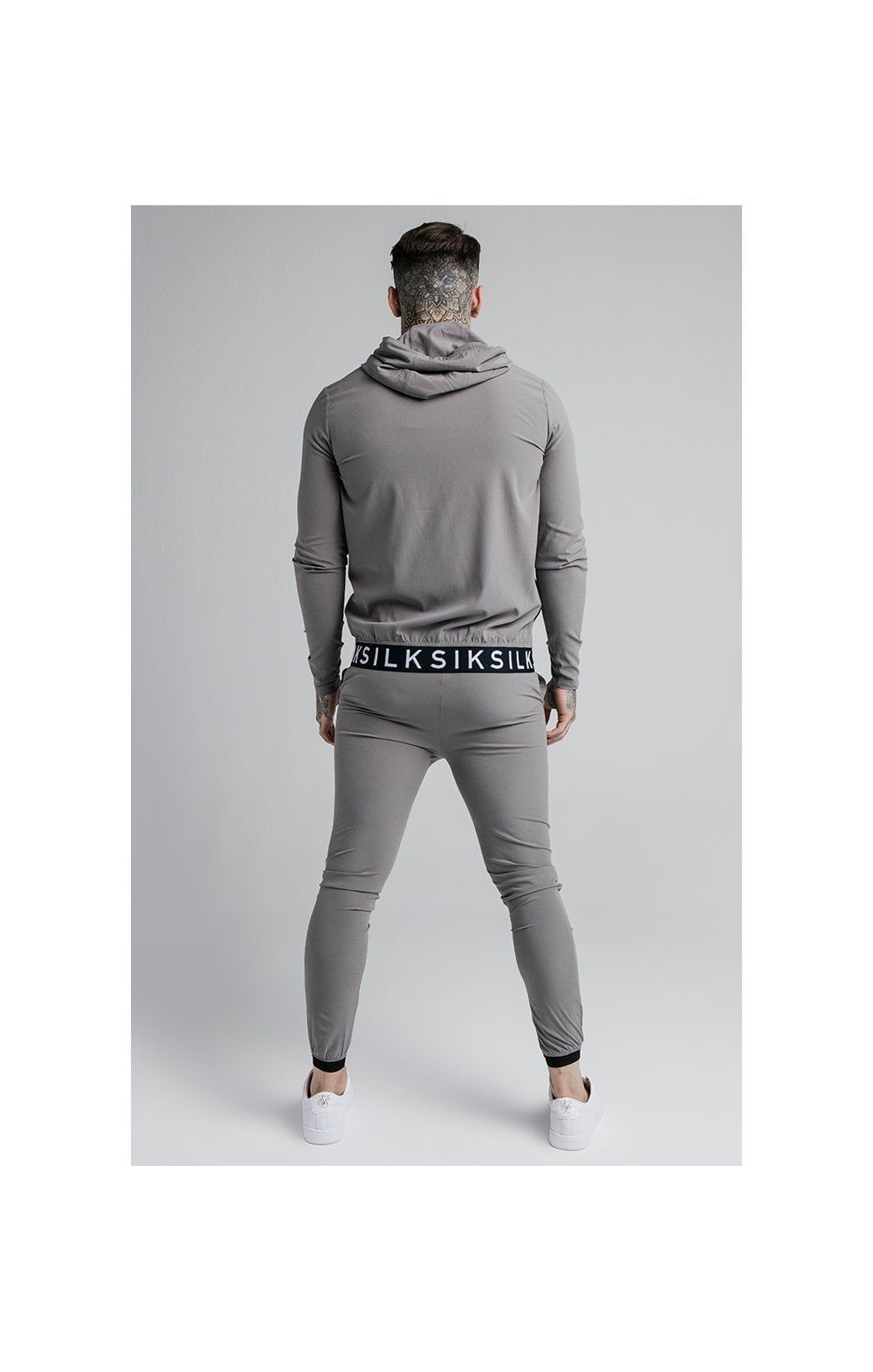 SikSilk Agility Poly Ripstop Track Pants - Grey sold by Siksilk product image thumbnail 5