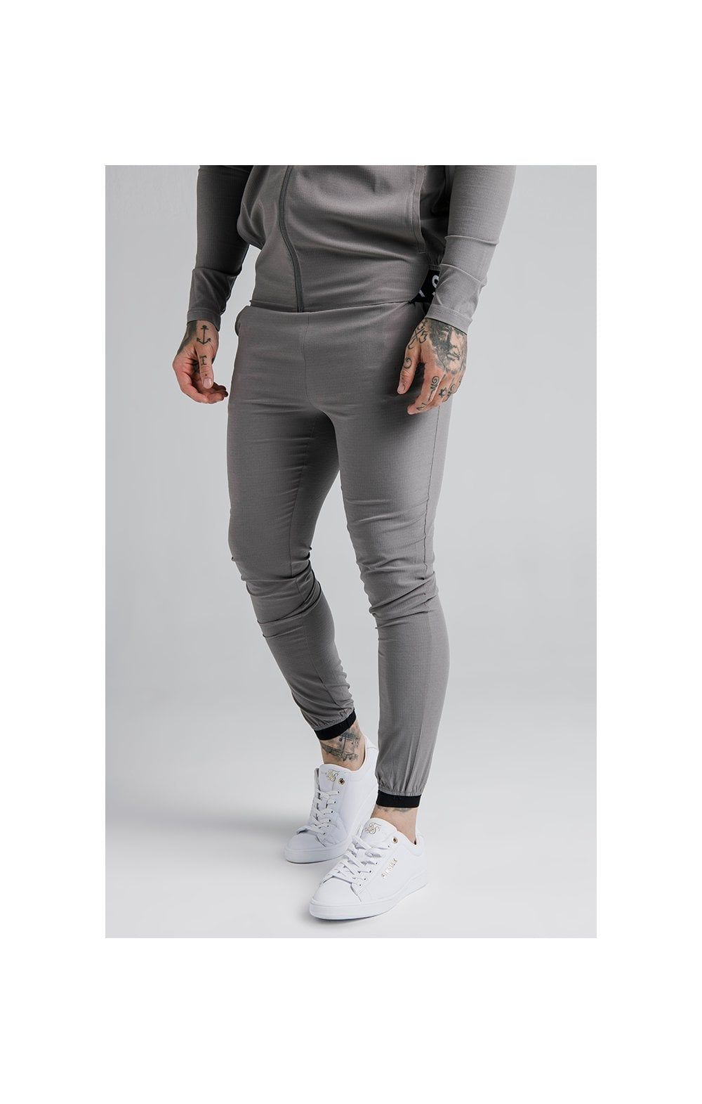 SikSilk Agility Poly Ripstop Track Pants - Grey sold by Siksilk
