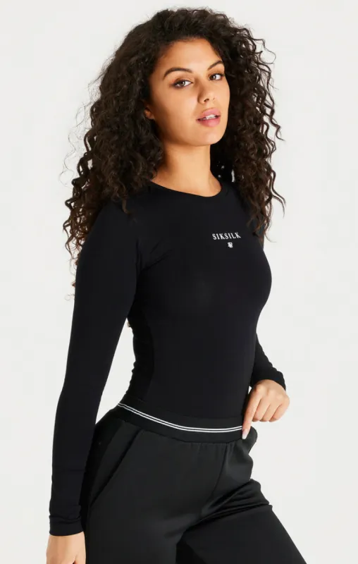 Black Bodysuit sold by Siksilk