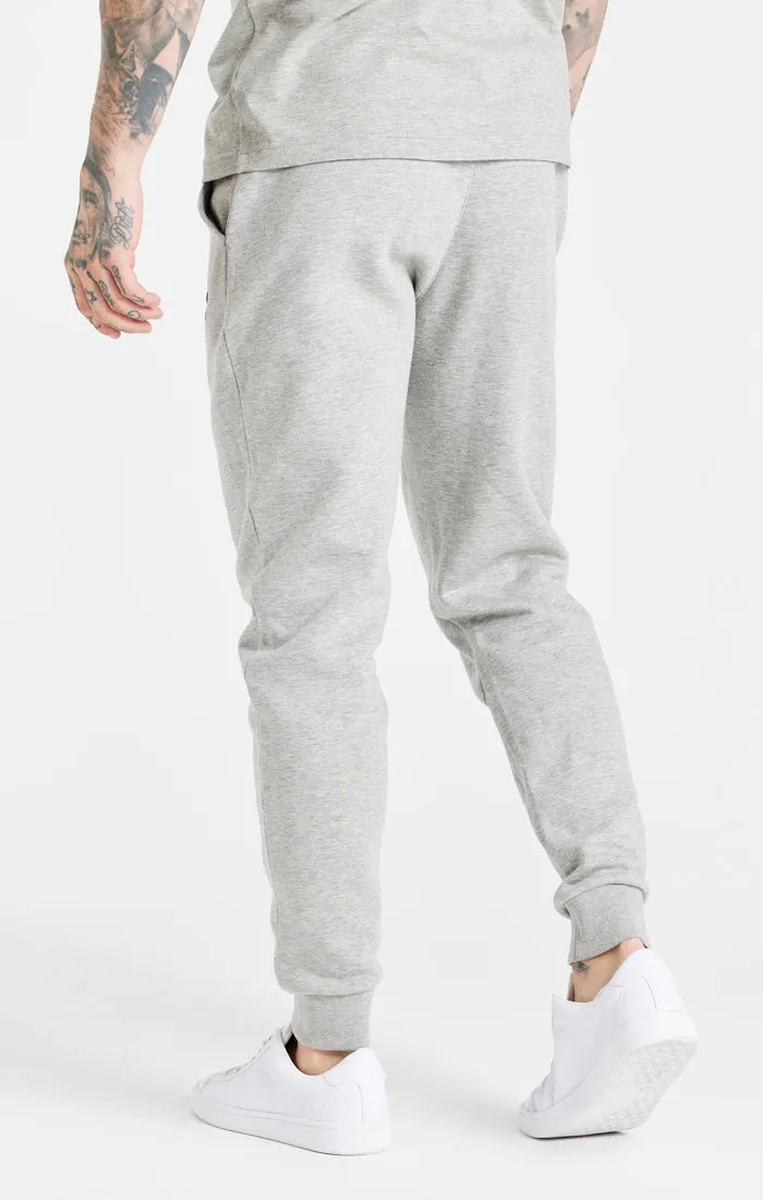 Grey Essential Cuffed Jogger sold by Siksilk product image thumbnail 4