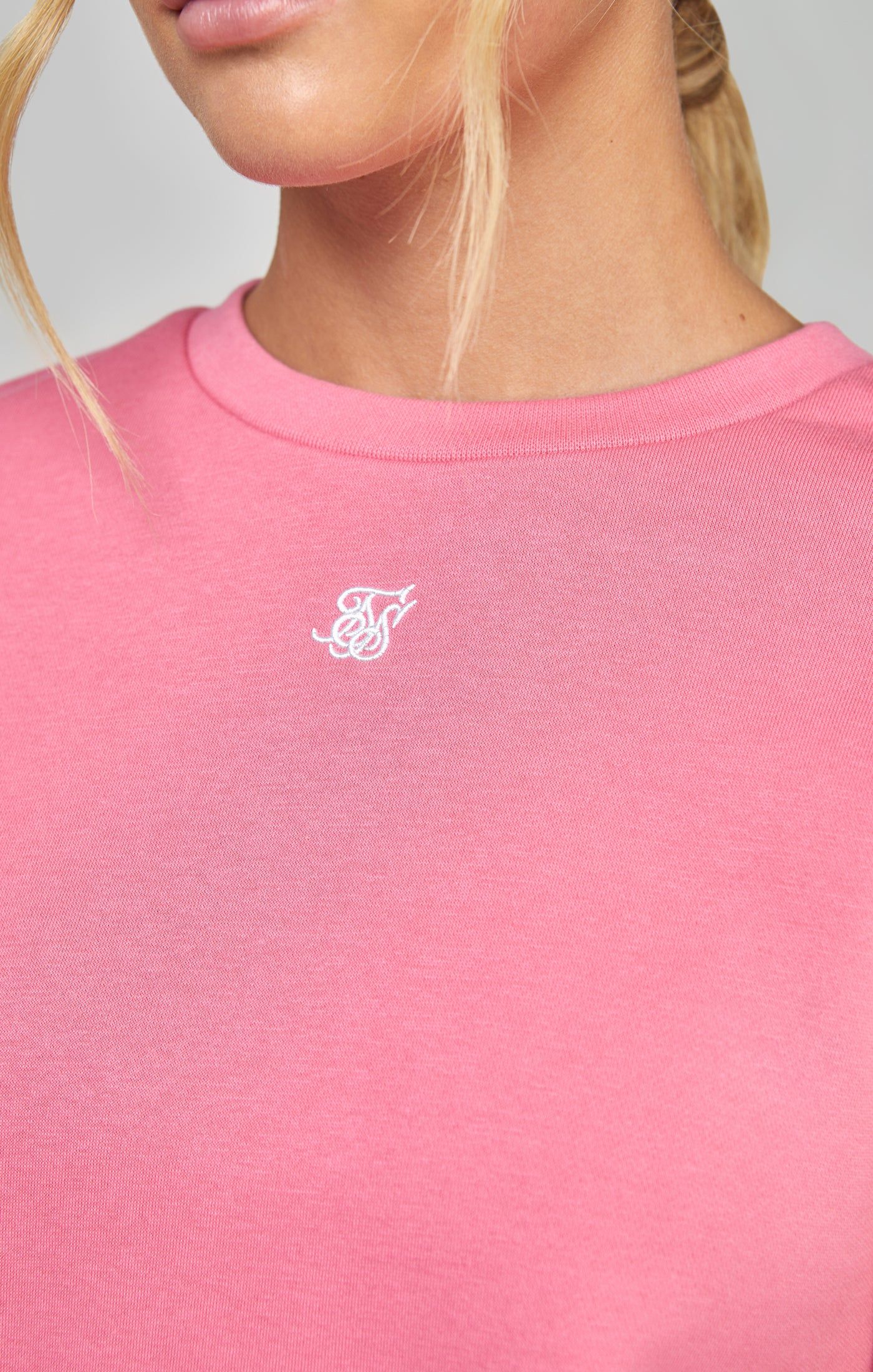 Pink Essential Sweatshirt sold by Siksilk product image thumbnail 3