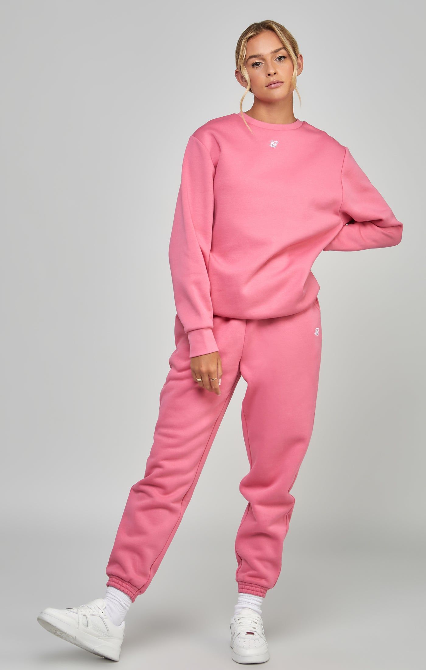 Pink Essential Sweatshirt sold by Siksilk product image thumbnail 4