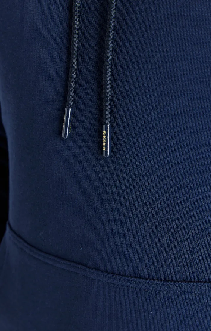 Navy Smart Overhead Hoodie sold by Siksilk product image thumbnail 4