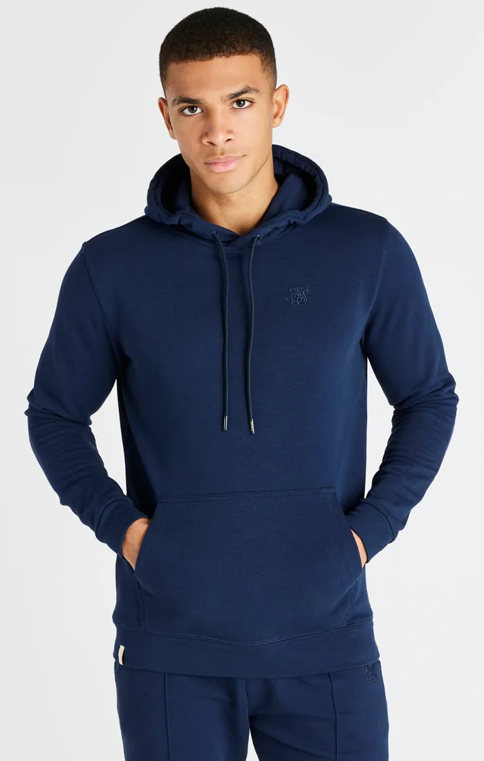 Navy Smart Overhead Hoodie sold by Siksilk product image thumbnail 2