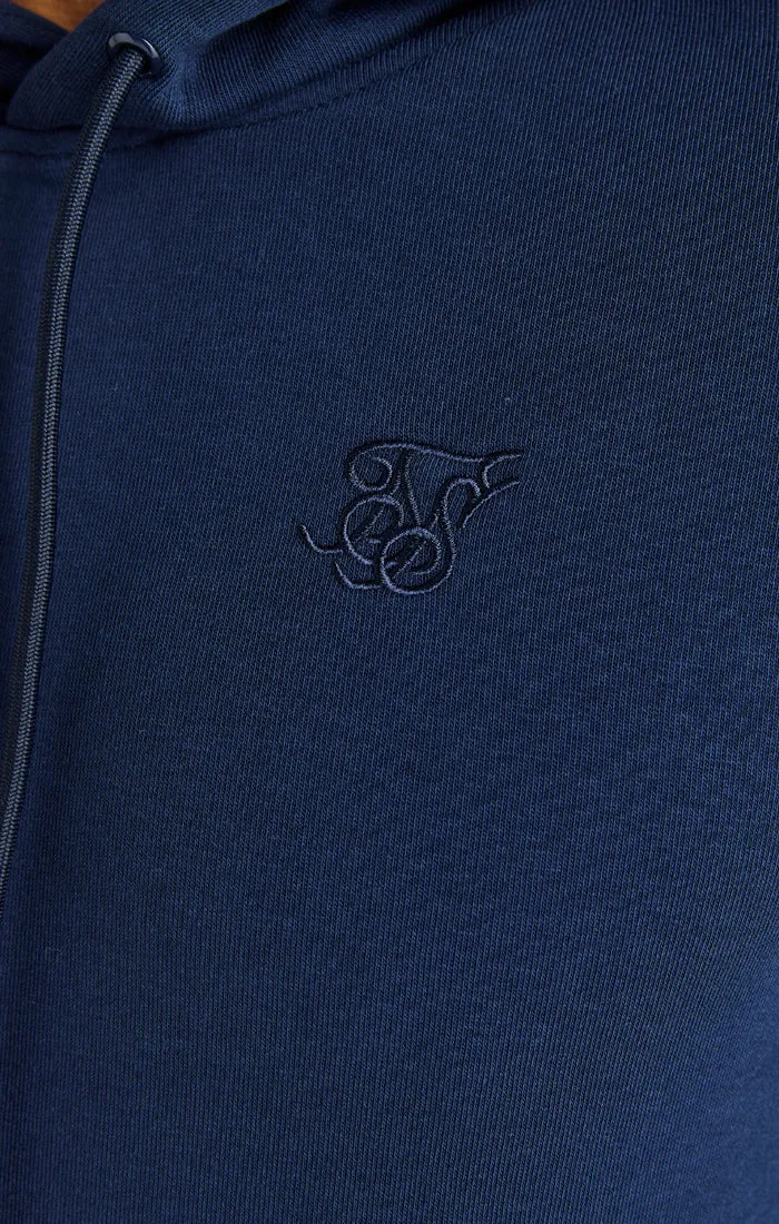 Navy Smart Overhead Hoodie sold by Siksilk product image thumbnail 3