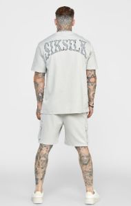 Grey Varsity Oversized T-Shirt sold by Siksilk
