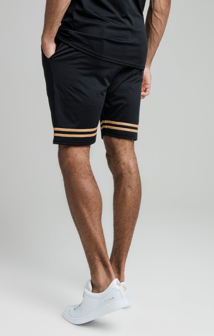 Black Relaxed Mesh Bound Short sold by Siksilk product image thumbnail 3