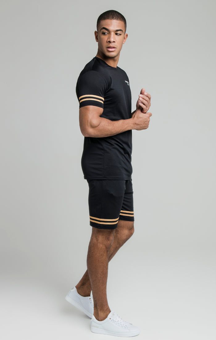 Black Relaxed Mesh Bound Short sold by Siksilk product image thumbnail 2
