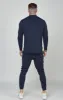 Navy Sports Muscle Fit Track Pant sold by Siksilk