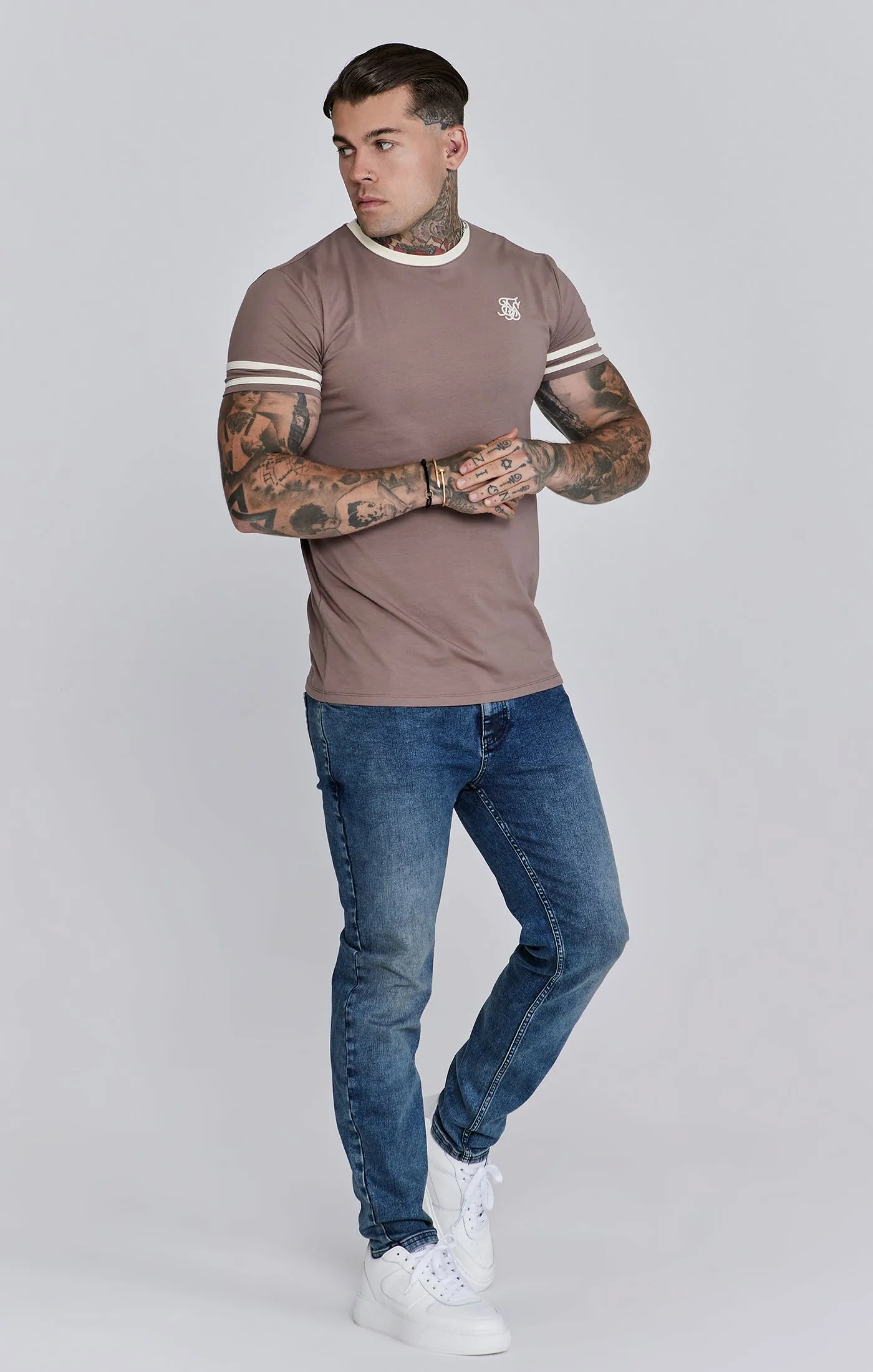 Brown Tournament T-Shirts sold by Siksilk product image thumbnail 4