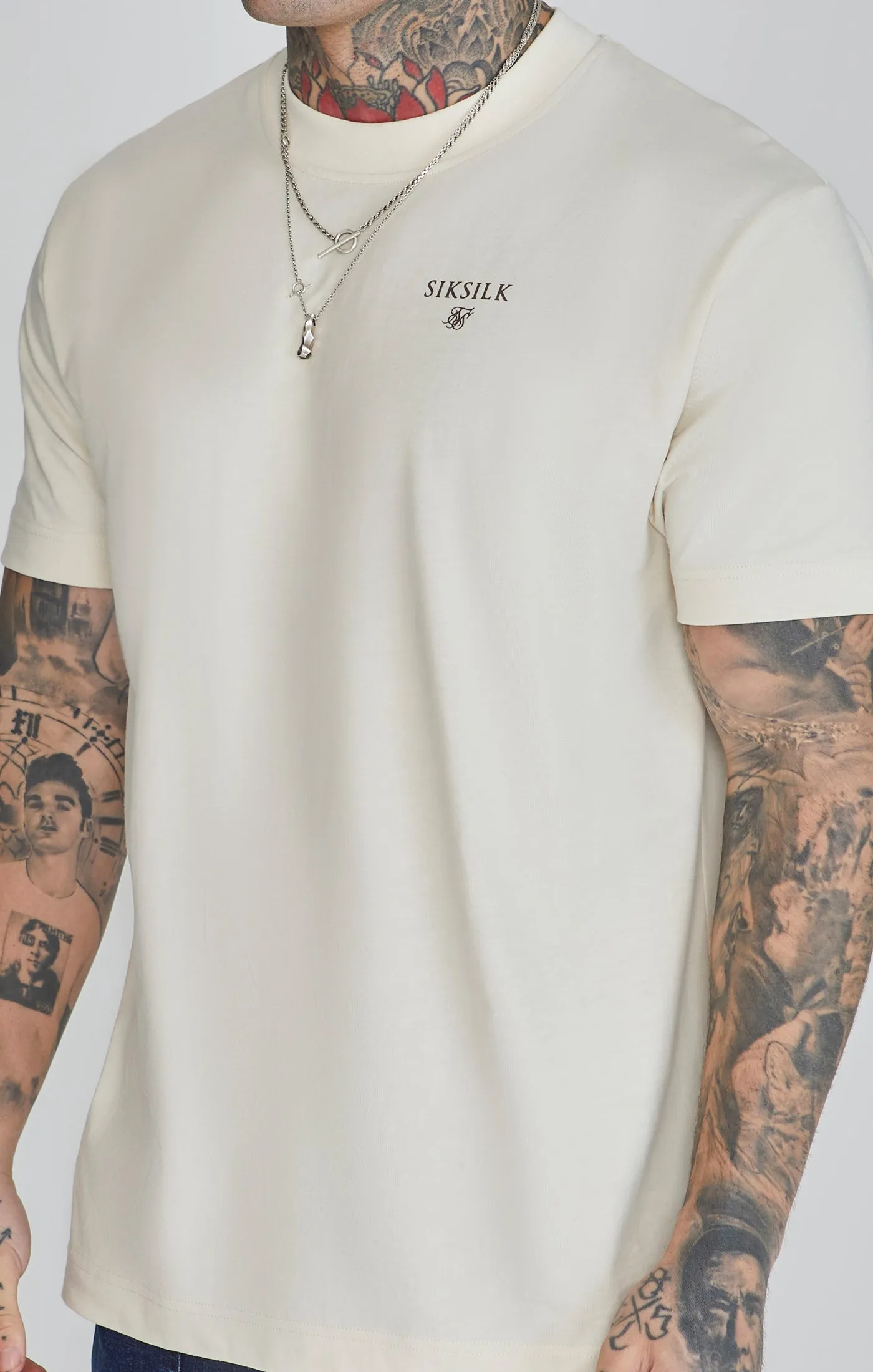 Ecru Graphic T-Shirt sold by Siksilk product image thumbnail 3