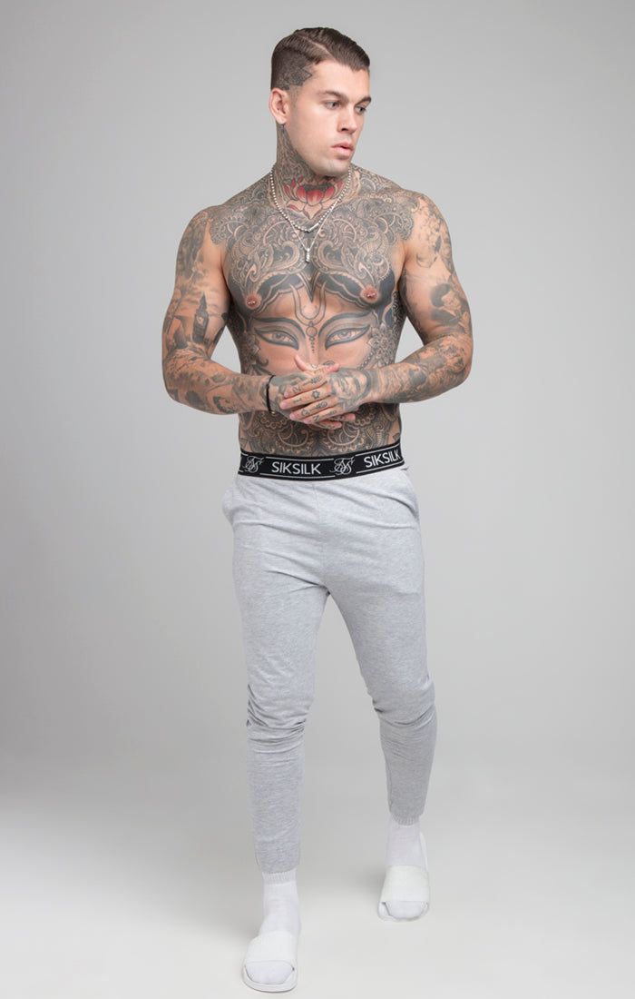 Grey Lounge Pant sold by Siksilk product image thumbnail 4