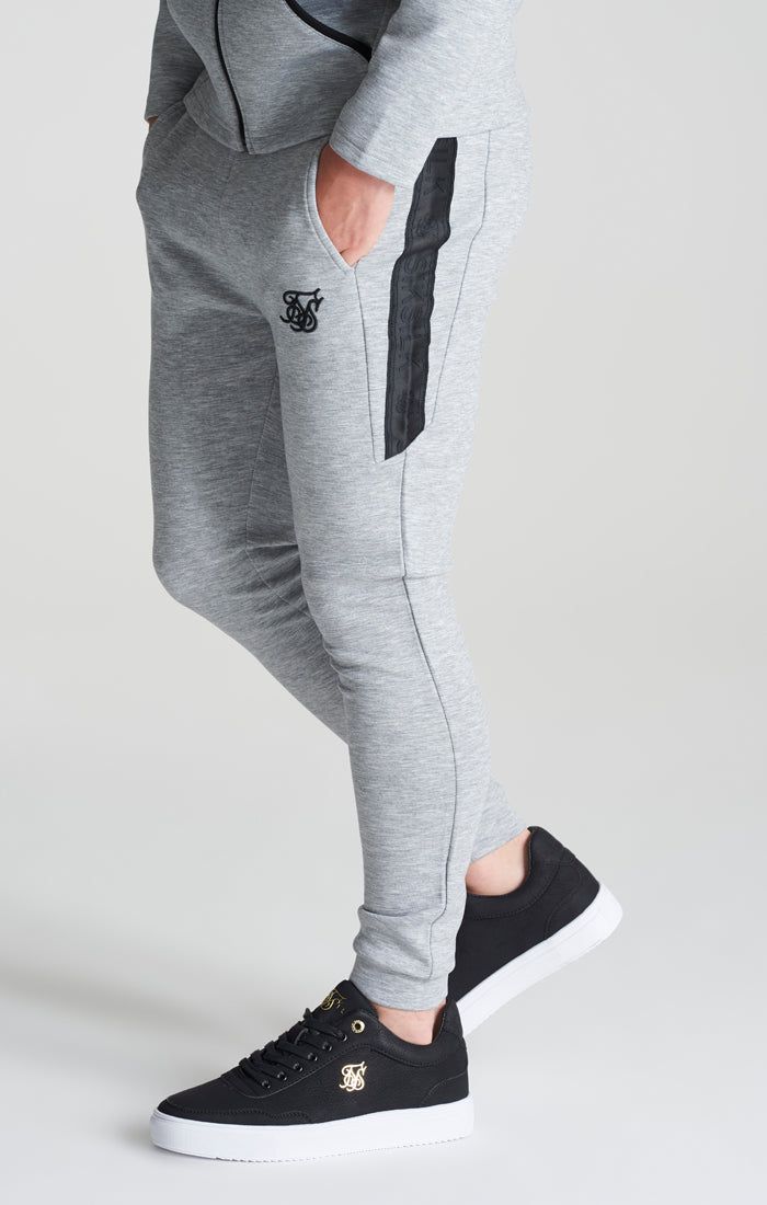 Boys Grey Poly Taped Tracksuit sold by Siksilk product image thumbnail 9