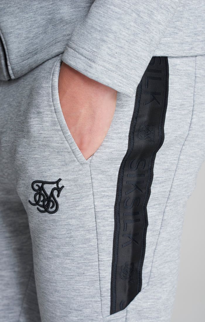 Boys Grey Poly Taped Tracksuit sold by Siksilk product image thumbnail 11