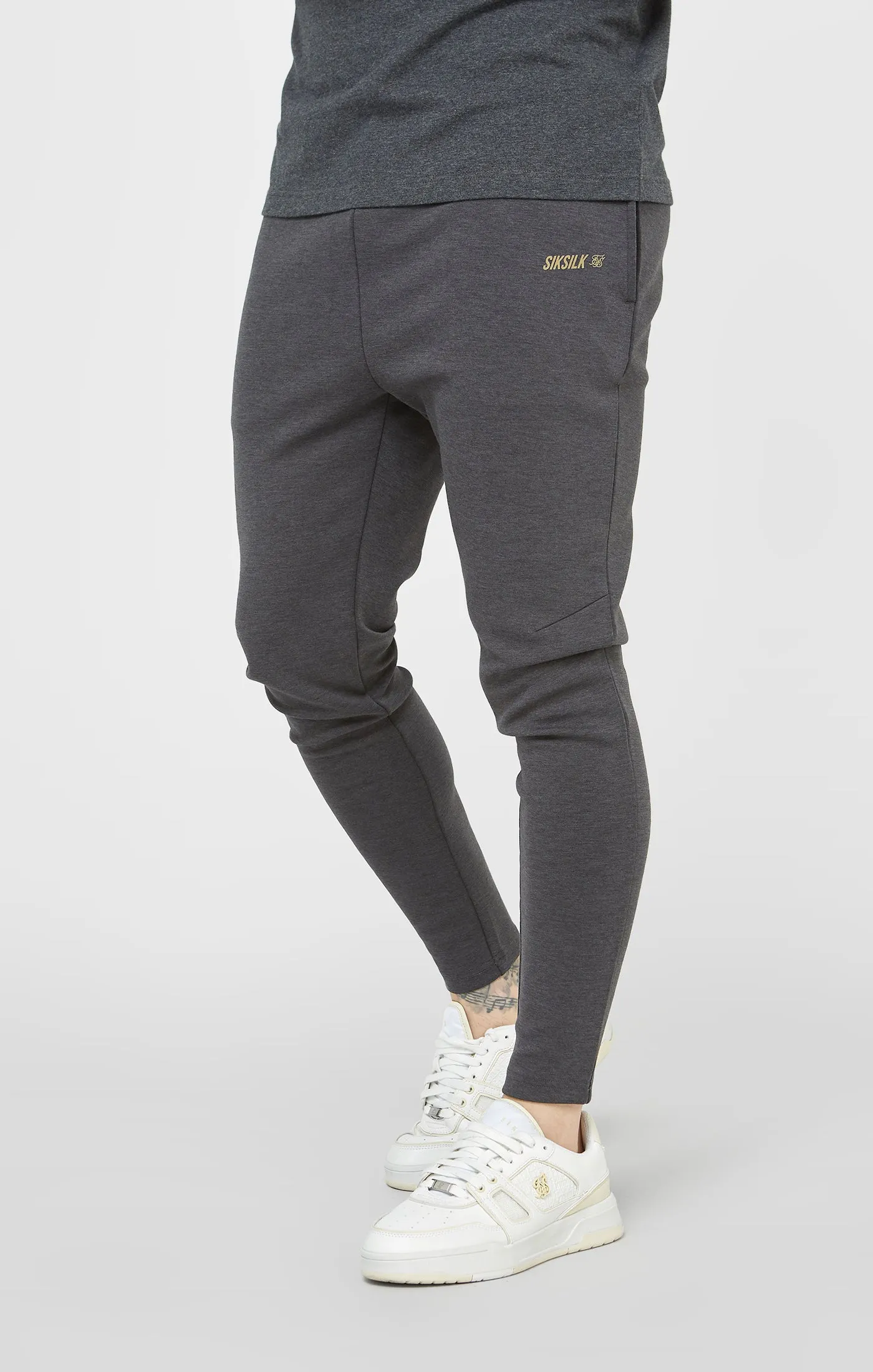 Charcoal Sports Track Pant sold by Siksilk
