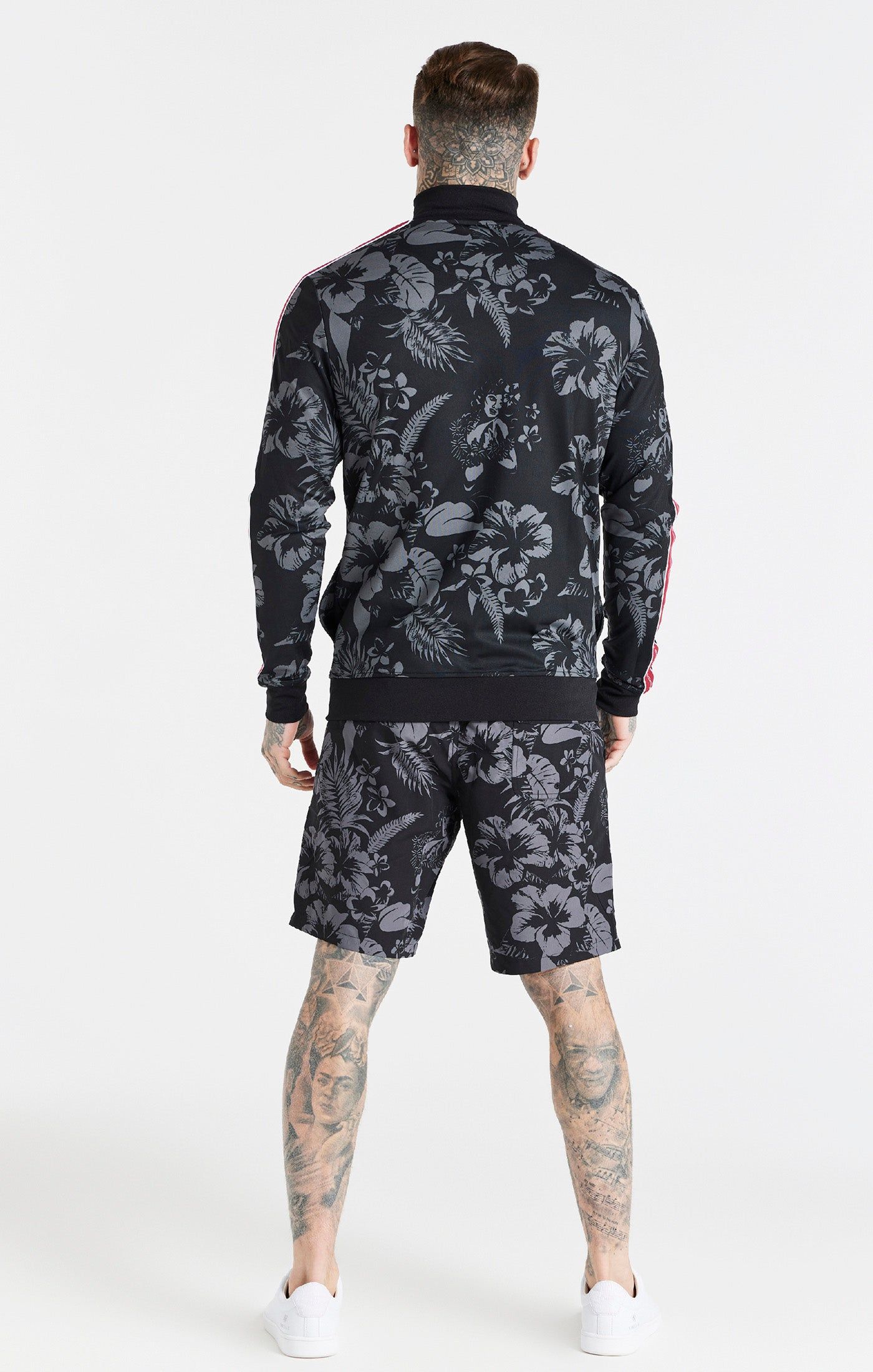 Black Status Funnel Neck Zip Through sold by Siksilk product image thumbnail 5