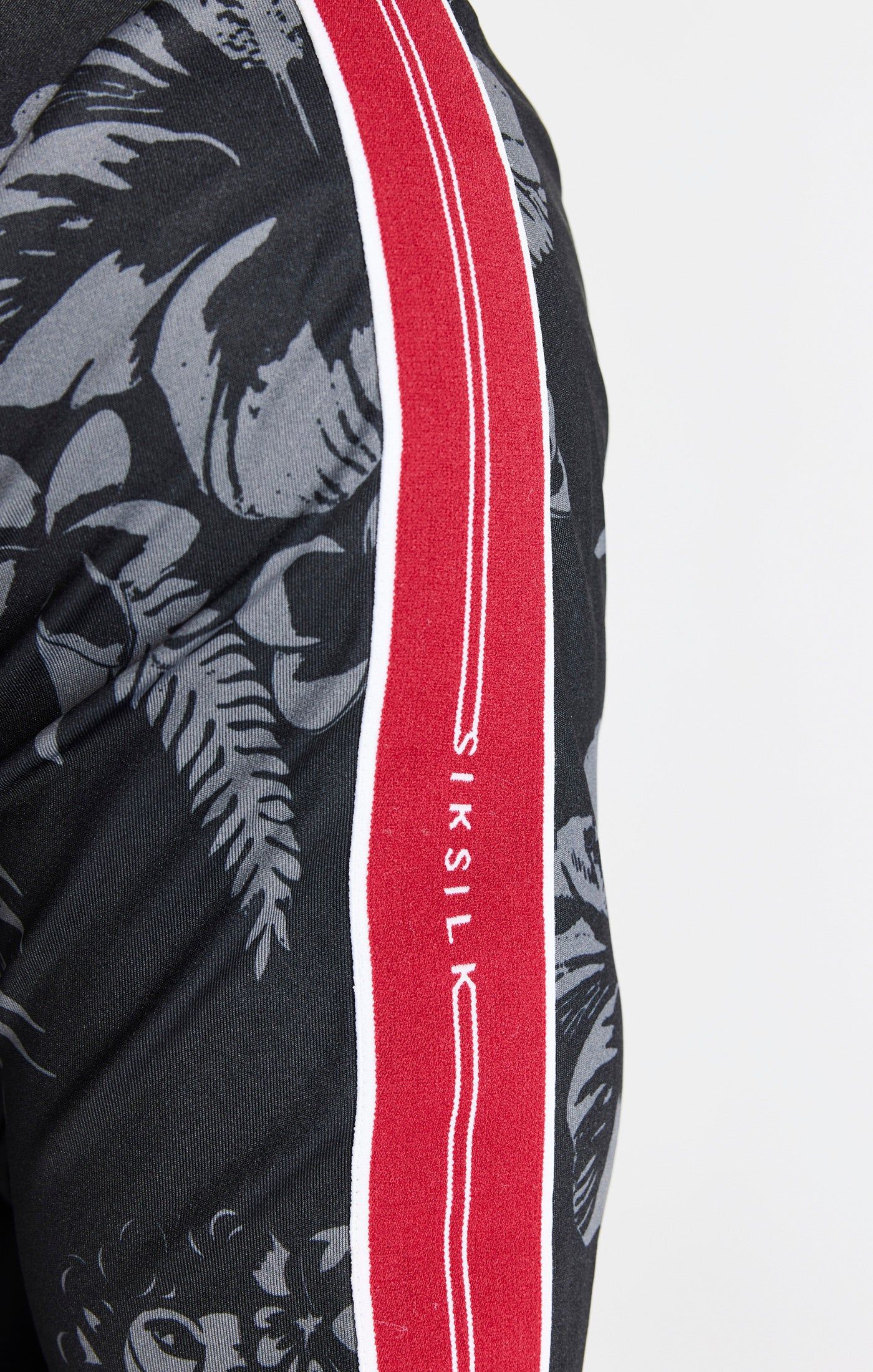 Black Status Funnel Neck Zip Through sold by Siksilk product image thumbnail 2