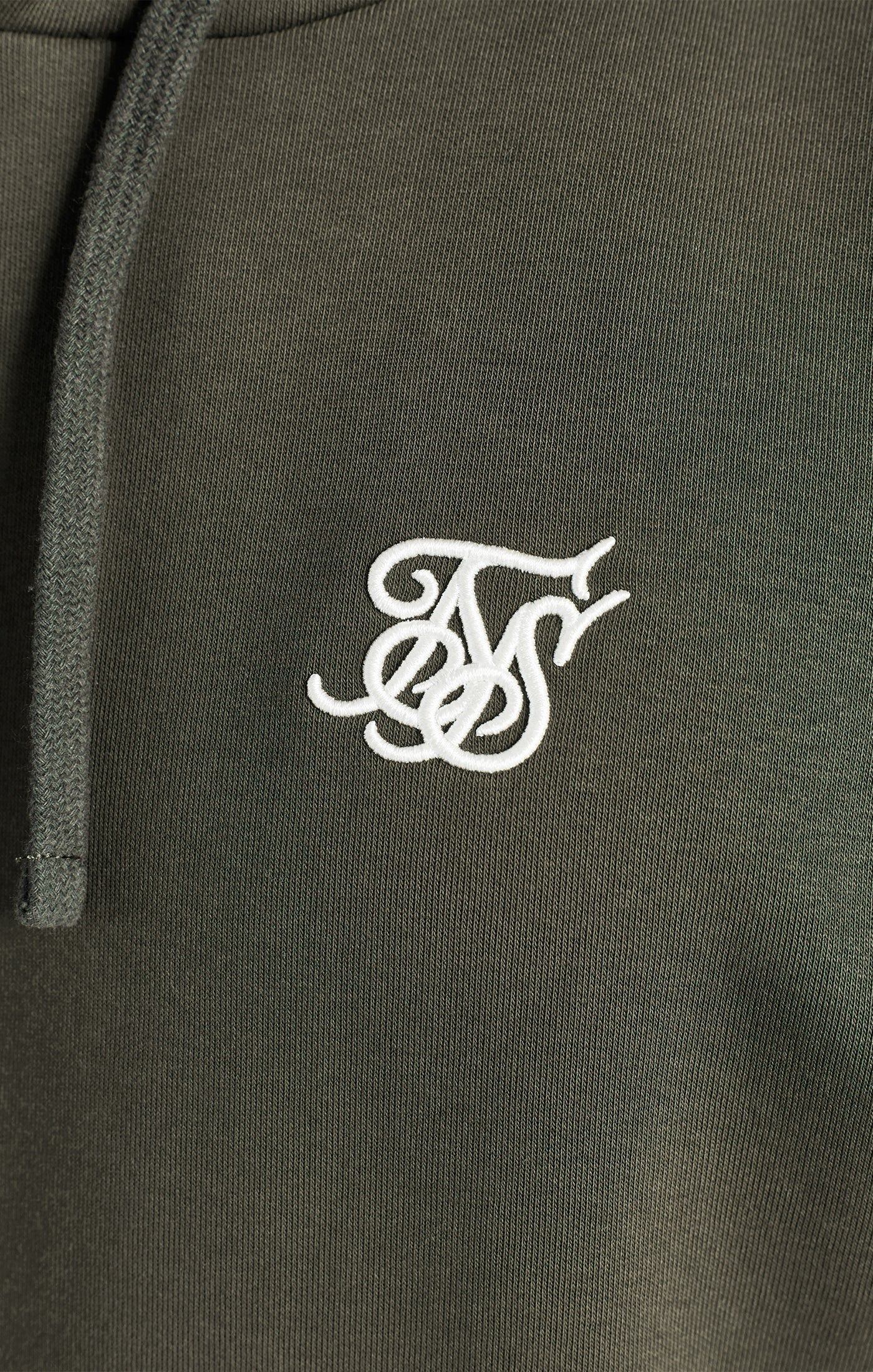 Khaki Essential Overhead Hoodie sold by Siksilk product image thumbnail 2