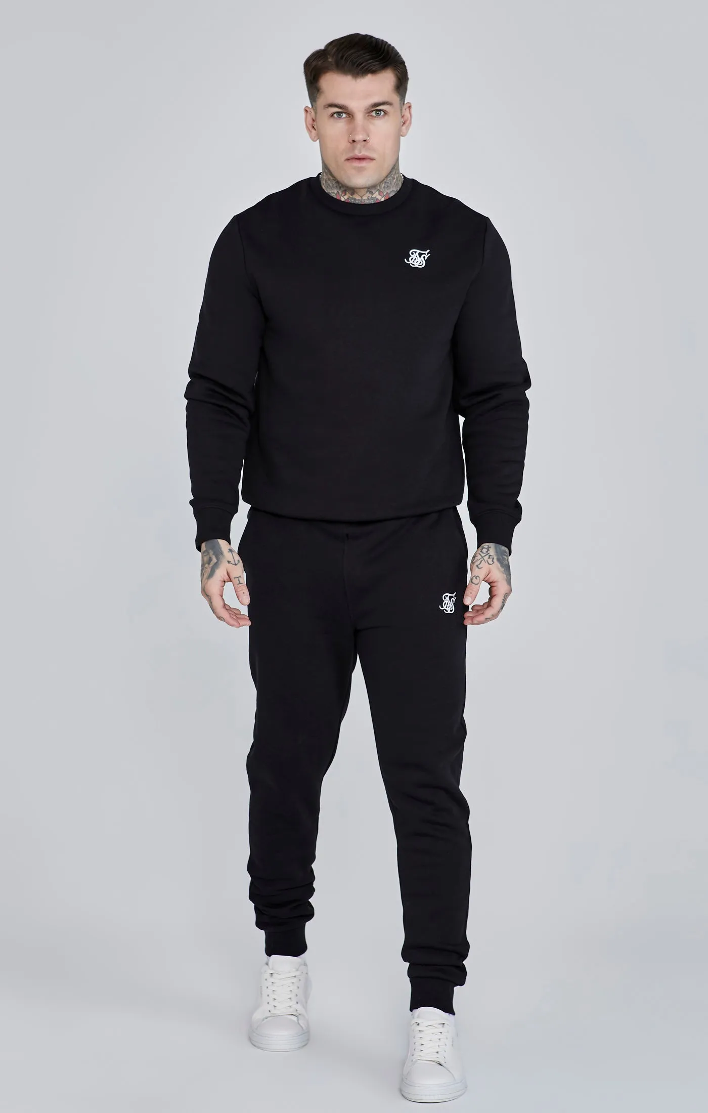 Black Essential Sweatshirt sold by Siksilk product image thumbnail 2