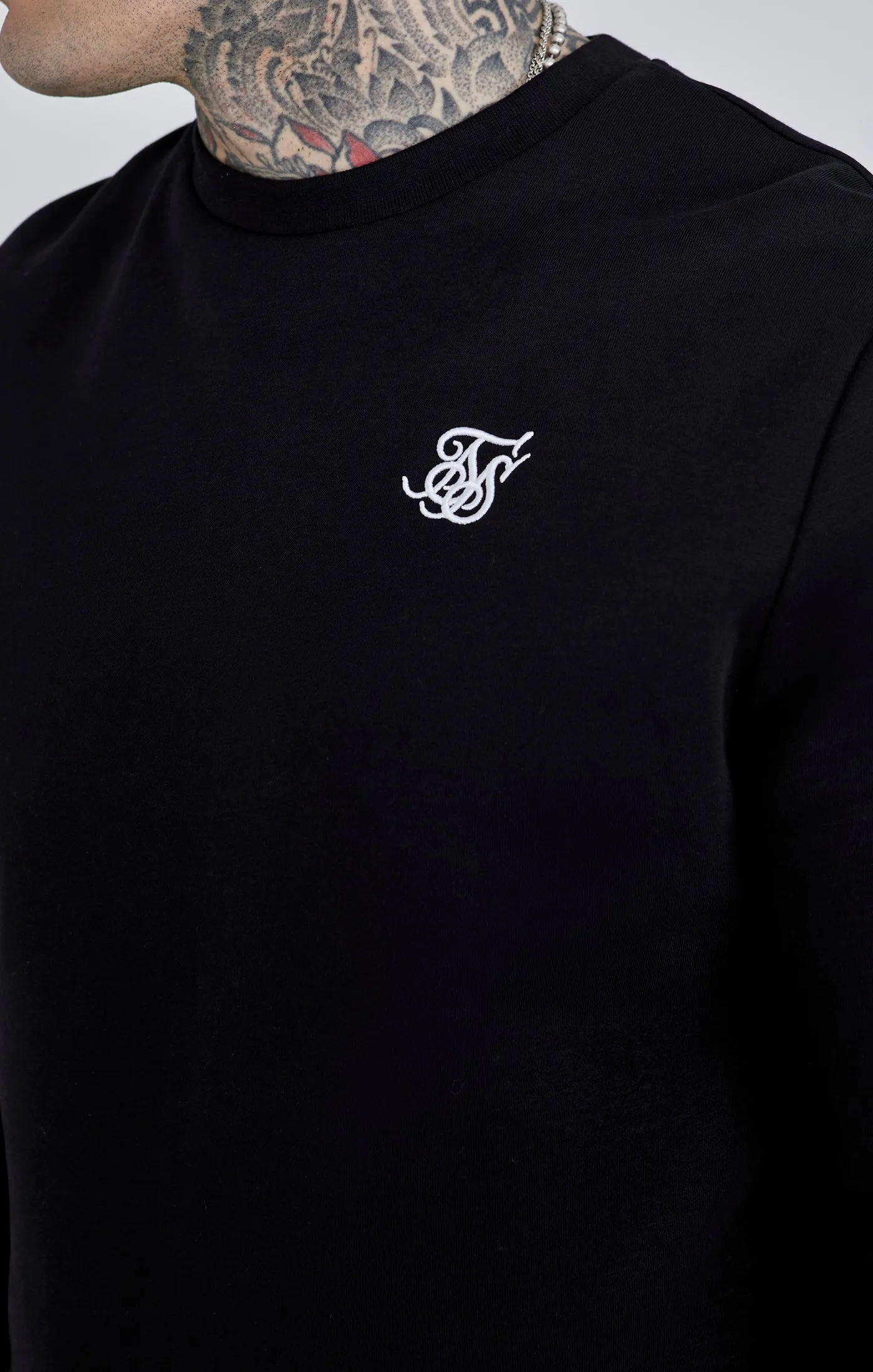 Black Essential Sweatshirt sold by Siksilk product image thumbnail 3
