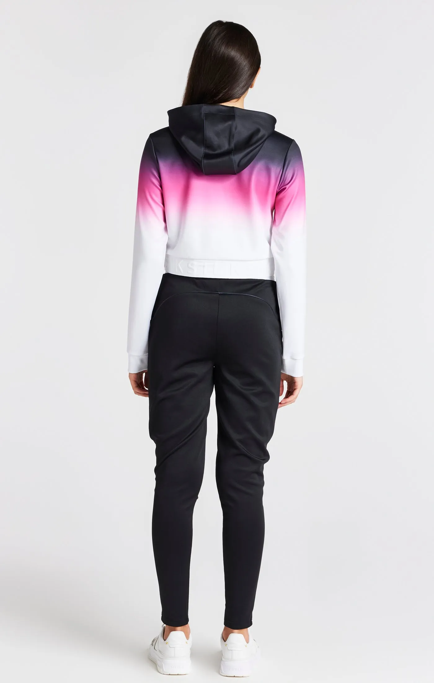 Girls Black Fade Piping Track Pant sold by Siksilk product image thumbnail 5