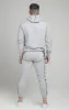 SikSilk Fleece Overhead Hoodie & Fitted Joggers - Grey sold by Siksilk