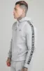 SikSilk Fleece Overhead Hoodie & Fitted Joggers - Grey sold by Siksilk
