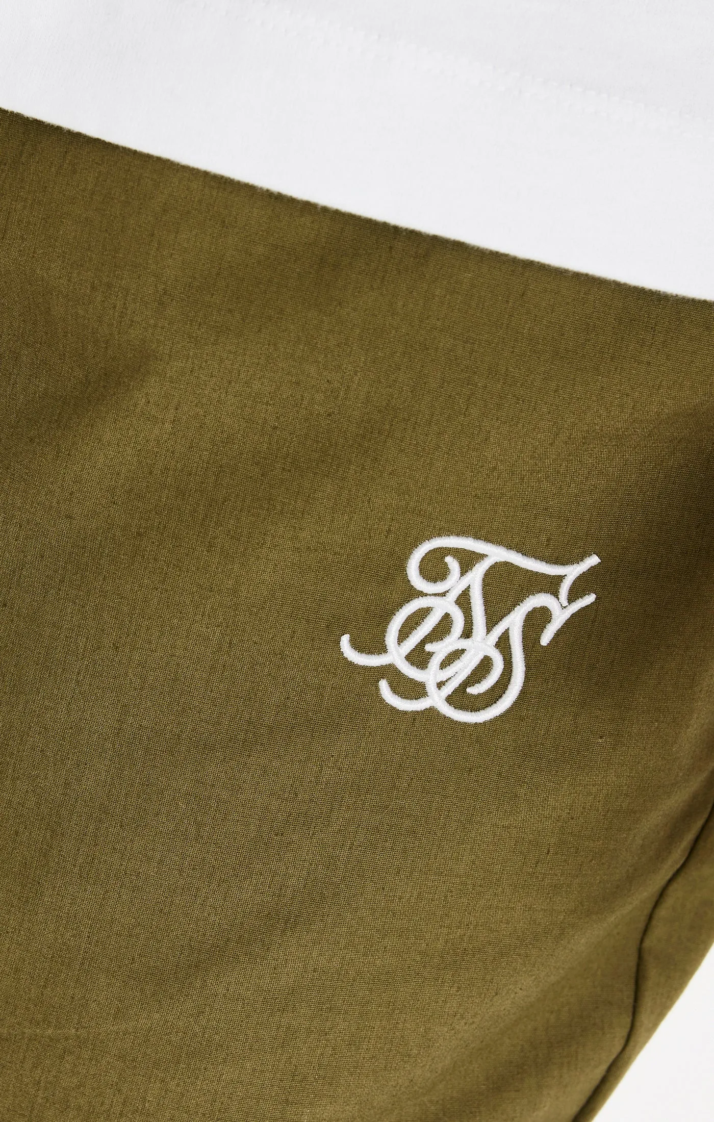 Khaki Essential Relaxed Trousers sold by Siksilk product image thumbnail 4