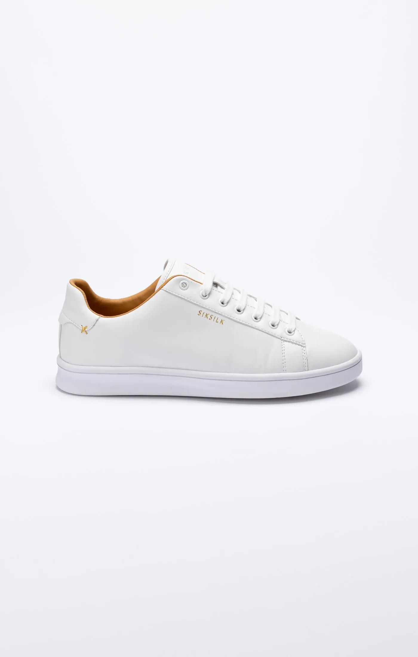 White Low-Top Casual Trainer sold by Siksilk