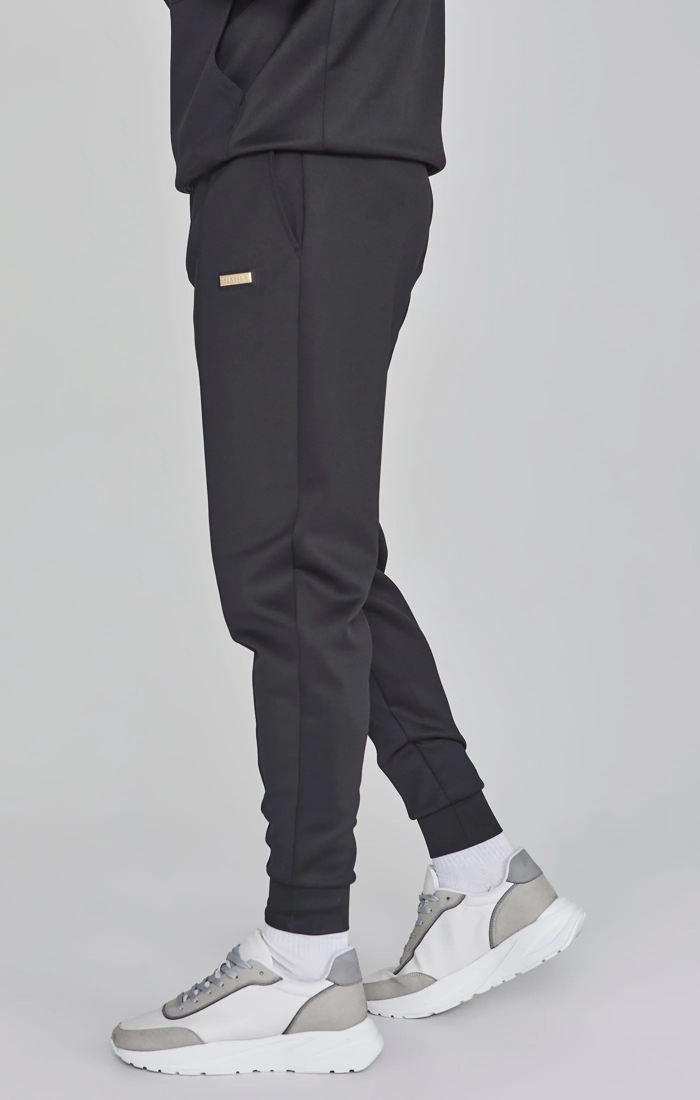 Black Smart Joggers sold by Siksilk product image thumbnail 4