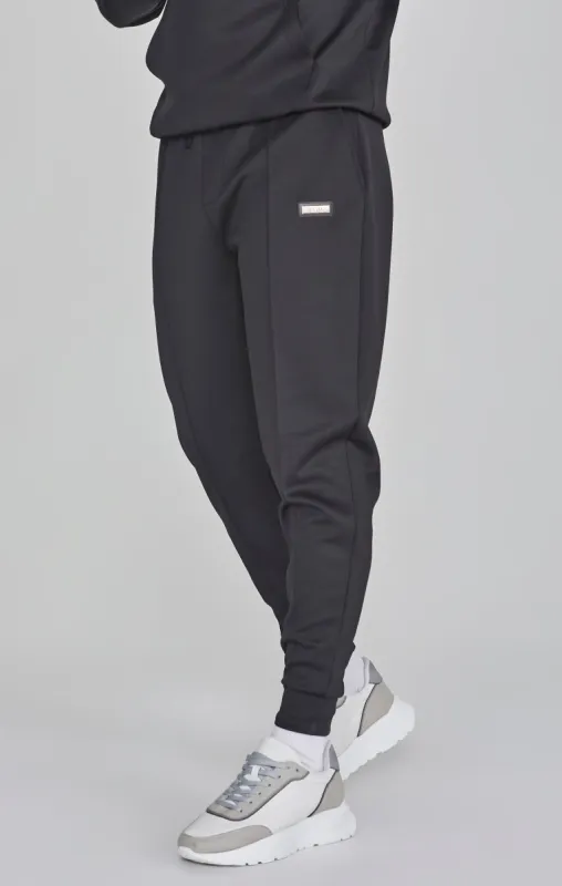 Black Smart Joggers sold by Siksilk