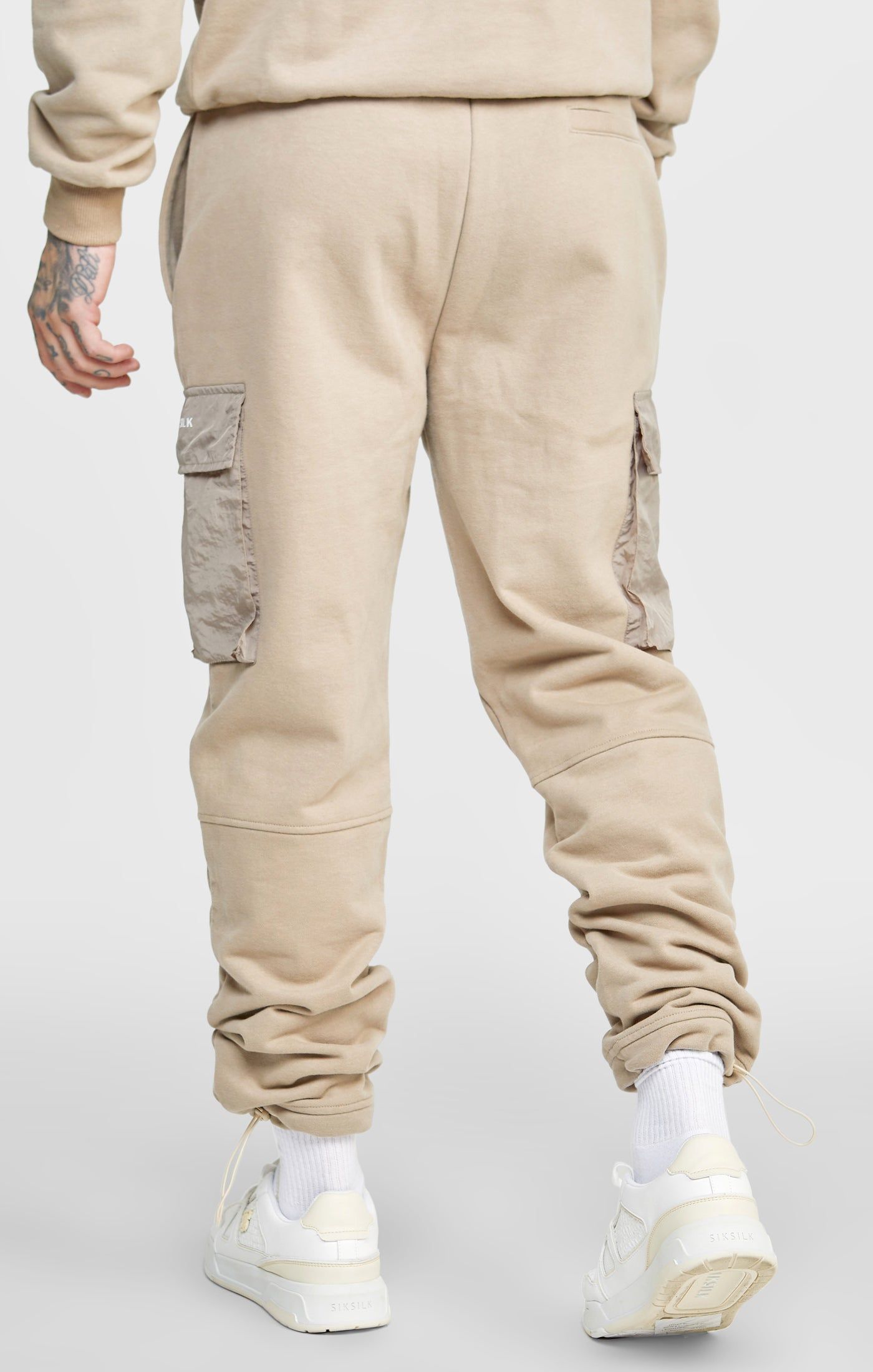 Tan Contrast Pocket Cargo Pant sold by Siksilk product image thumbnail 4